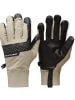 DEVOLD ALPINE SOFTSHELL GLOVES in Steingrau
