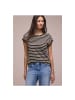 Street One Langarmshirt in espresso brown