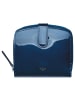 Golden Head Carrara Geldbörse RFID Schutz Leder 10 cm blau