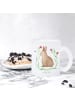 Mr. & Mrs. Panda Teetasse Hase Sitzen ohne Spruch in Transparent