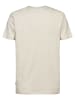 Petrol Industries Bedrucktes Jersey-T-Shirt Oro in Weiß