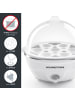 Gourmet Maxx Eierkocher für 7 Eier 350W weiß  Weiß