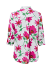 Marie Lund Leinenbluse Rihab in pink weiß - 0041
