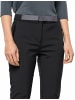 Jack Wolfskin Stoffhose für Damen in schwarz