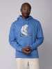 wat? Apparel Sweatshirt Bär auf Bike in Bright Blue