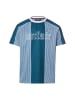 UNFAIR ATHLETICS T-Shirt Paul 96 in petrol weiß