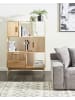 Beliani Bücherregal LYNWOOD in Braun - (W) 100 x (H) 140 x (L) 35 cm