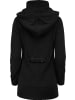 Brandit Jacke "Women Square Fleece Jacket" in Schwarz