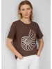 s.Oliver T-Shirt in 88D0_mokka