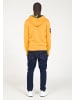 PLUS EIGHTEEN Herren Kapuzenpullover in Senf