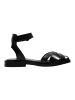 Fly London Sandalen in Schwarz/Schwarz