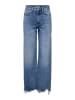 ONLY Jeans mit weitem Bein in Medium Blue Denim
