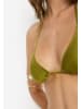 LSCN BY LASCANA Triangel-Bikini-Top in green moss