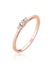 Elli DIAMONDS  Ring 925 Sterling Silber Verlobungsring in Rosegold