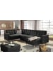 MF Design Ecksofa Thor  in Webstoff Schwarz in Schwarz -  (L) 320 x (B) 320 x (H) 90 cm
