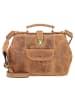 Greenburry Vintage Handtasche Leder 31 cm brown