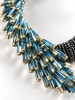 collezione alessandro Kurze Kette " Onyx " in blau