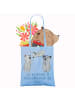 Mr. & Mrs. Panda Shopping Tasche Trennung von den Eltern mit Spruch in Sky Blue