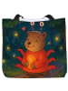 Mr. & Mrs. Panda Shopper Damen Krebs Astrologie Design ohne Spruch in Weiß