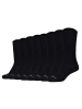 camano Socken 8er Pack in Schwarz