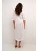 Kaffe Kleid KAmilia Relaxed fit in Chinchilla/Chalk Stripe