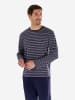 HOM Pyjama Freedom in black/white stripes