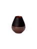 Villeroy & Boch Vase Soliflor Manufacture Swirl 12,2 cm in schwarz-kupfer