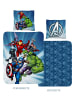 MTOnlinehandel Bettwäsche-Set "Marvel's Avengers" in Blau