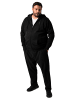 Men Plus Sweatshirt in schwarz