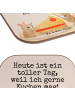 Mr. & Mrs. Panda Tischuntersetzer Mäuse Kuchen Design mit Spruch in Weiß