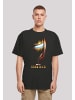 F4NT4STIC Heavy Oversize T-Shirt Marvel Studios Iron Man Poster in schwarz