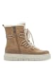 Marco Tozzi Schnürboots in Beige