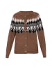 VIRITA Women Cardigan in Kamel Mehrfarbig