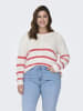 ONLY Carmakoma Strickpullover in Cloud Dancer 1