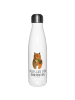 Mr. & Mrs. Panda Thermosflasche Bär Konfirmation mit Spruch in Weiß