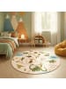 Teppich Boss Kinderteppich Coco 1131, rund - Beige