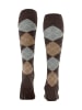 Burlington Marylebone Kniestrumpf in Dark brown