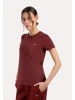 SMILODOX T-Shirt Laurena in Braun