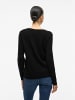 Vila Strickpullover in Black