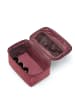 Reisenthel travelling - Beautycase 27 cm (leo vanilla) in twist maroon