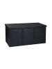 PROGARDEN Gartenbox, groß, 300 L in Schwarz, (B) 52 x (H) 58 x (L) 120 cm