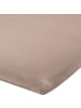 REDBEST Topper-Spannbettlaken Denver in taupe