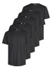 Only&Sons T-Shirt Only & Sons Tshirt Herren Regular Fit ONSJEFF LONGY 5er in Schwarz
