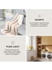 Schiesser Wohndecke Klara in Beige
