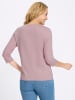 Sieh an! 3/4-Arm-Shirt in mauve-traube-bedruckt
