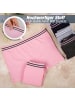 LOREZA 10er Set Pantys - Streifen - Bunt