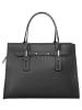 Cluty Handtasche echt Leder in schwarz