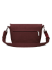 Zwei Mademoiselle.M Messenger 33 cm Laptopfach rubin