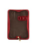 Wittchen Lederetui Kollektion Arizona (H)6 (B)16 (T)3cm in Red