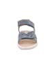 superfit Sandale SPARKLE in Blau/Silber